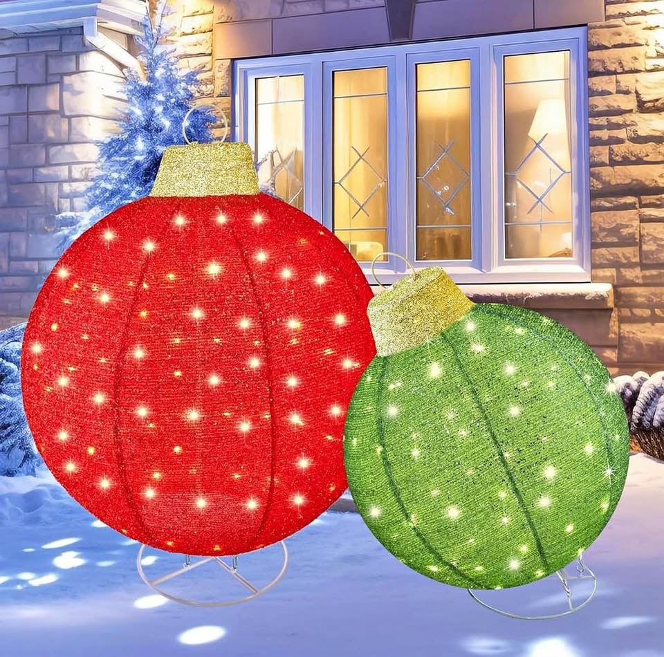 Outdoor Christmas decoration ornaments