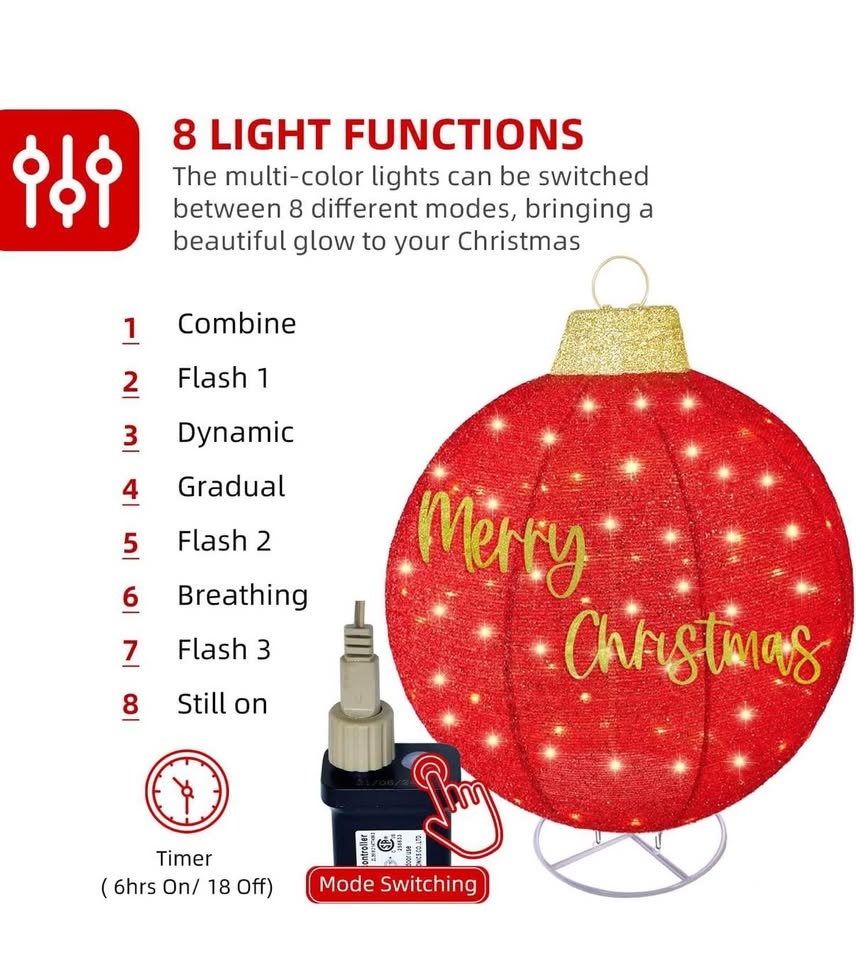 Outdoor Christmas decoration ornaments - photo 3