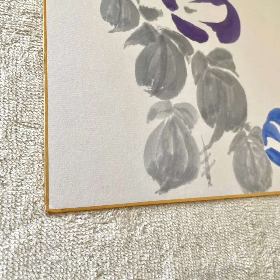 Pair of Japanese Watercolor Paintings image indicator(9)