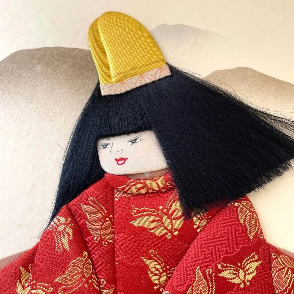 “Boy Playing with Mari Ball” Japanese Oshie Art image indicator(2)