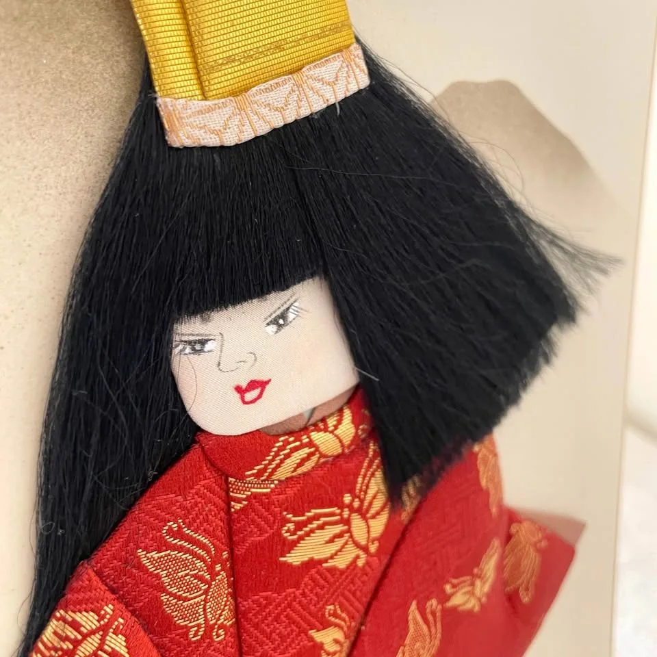 “Boy Playing with Mari Ball” Japanese Oshie Art image indicator(4)