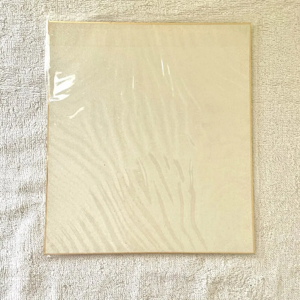 "Purity" 清 – Japanese Calligraphy Shikishi Original image indicator(7)