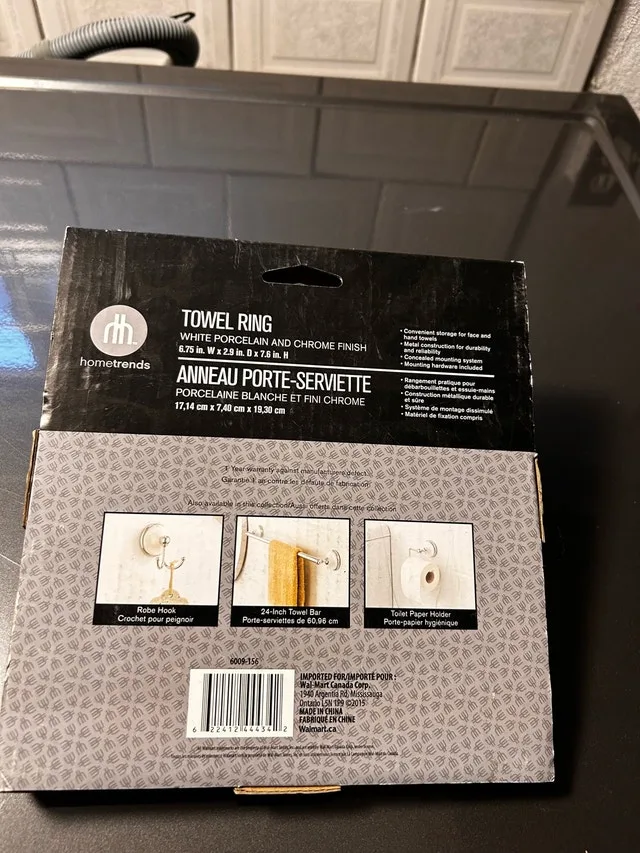 Home Trends Towel Ring image indicator(2)