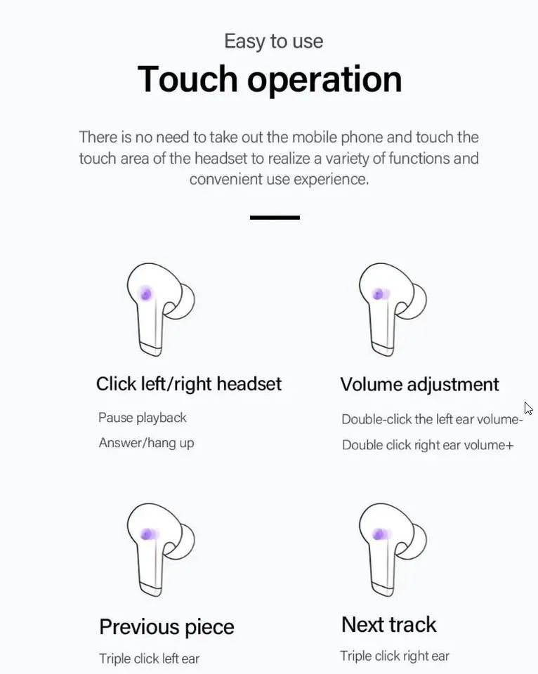 Lenovo Wireless Bluetooth Earbuds - New image indicator(8)