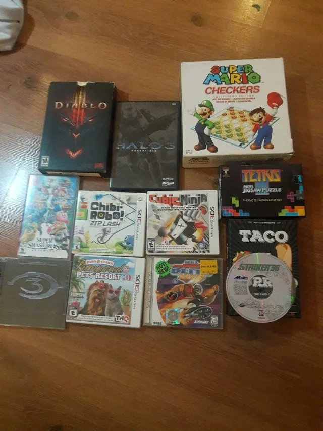 Retro games lot