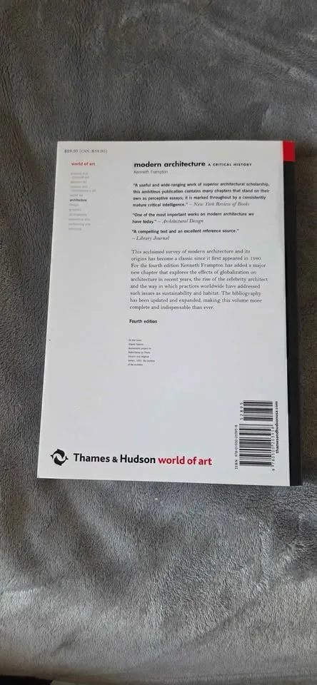 Modern Architecture Textbook by Kenneth Frampton image indicator(2)