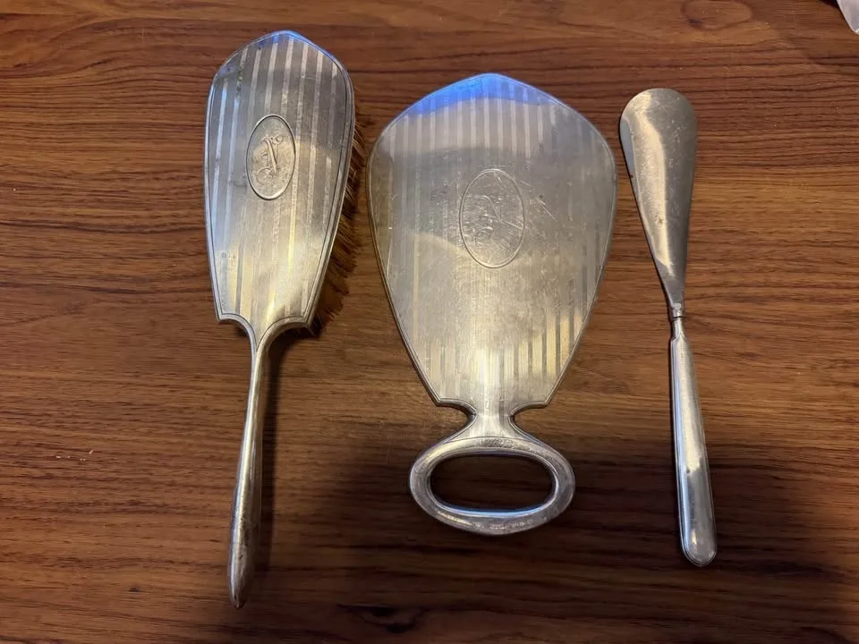 Vintage Birks Sterling Silver Set of 3 Pcs image indicator(2)