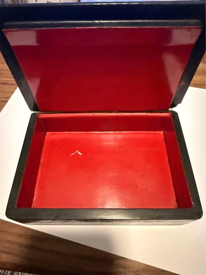 1980’s RUSSIAN LACQUER BOX VINTAGE HANDMADE FAIRYTALE ART image indicator(8)
