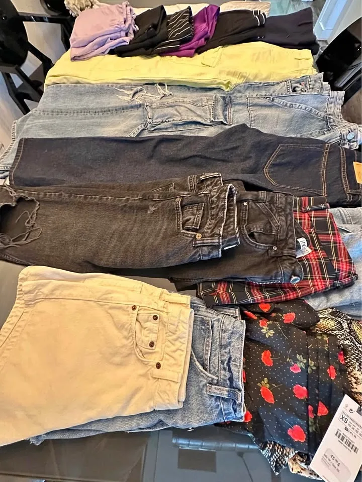 Jeans, Pants, Skirts, Skorts, Shorts Haul