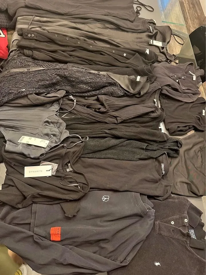 Clothing Haul - Black - Size: XS-L