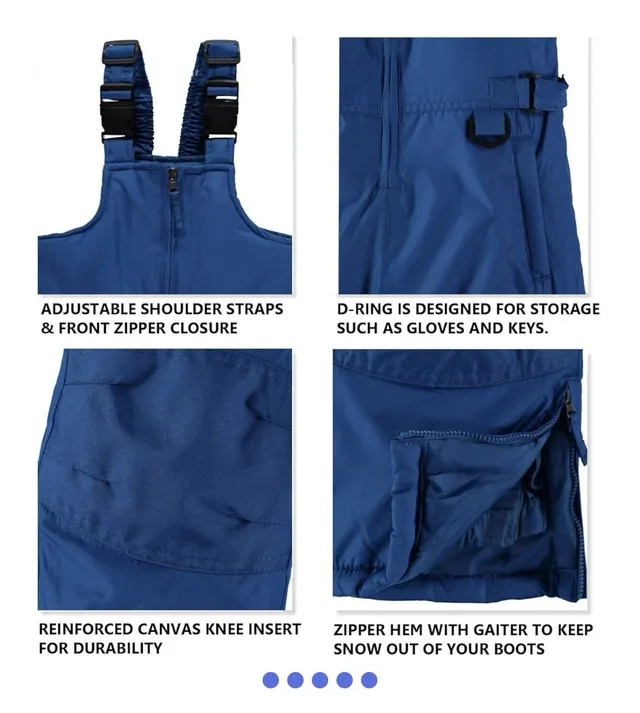 iXtreme Big Boys Snowbib | Navy, 16/18 image indicator(4)