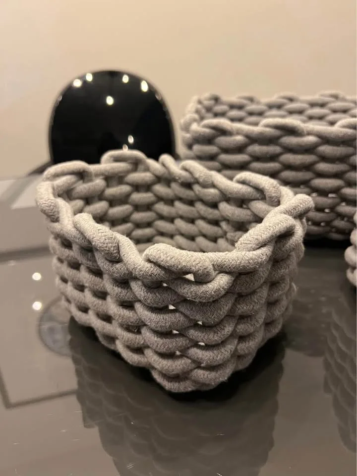 Rope Baskets - 3 Pieces image indicator(4)