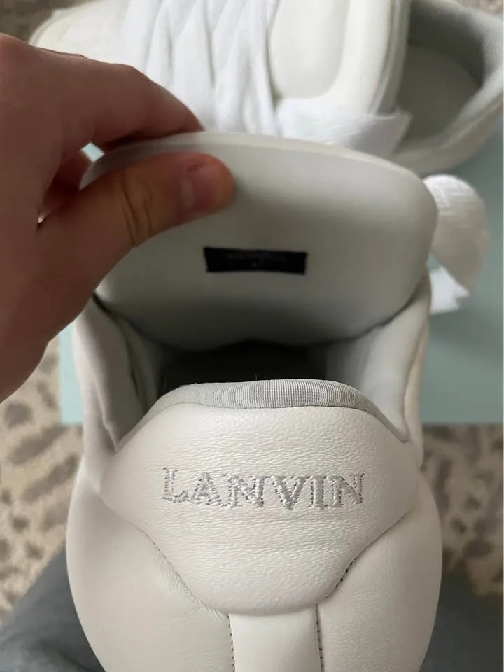 Lanvin White Leather AUTHENTIC image indicator(2)