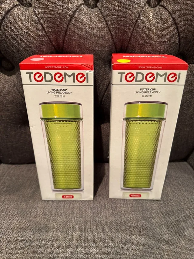 2 x Tedemei Water Cup