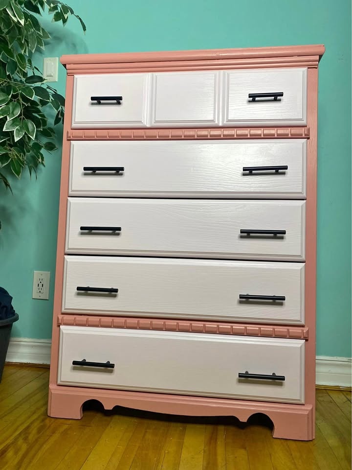 FREE DELIVERY: Pink Dresser $170 (HRM)