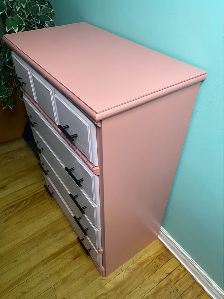 FREE DELIVERY: Pink Dresser $170 (HRM) - photo 3