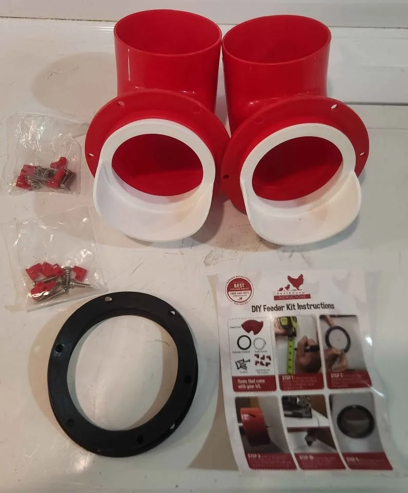 Heated poultry fountain, chicken coop supplies feeder water nipp image indicator(2)