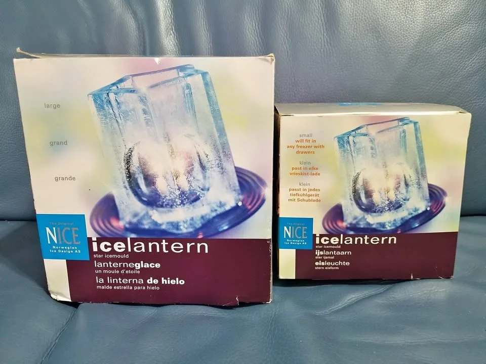 🌟 Ice Lantern Moulds – 2 Sizes (New, Never Used!) $15 for both!🌟