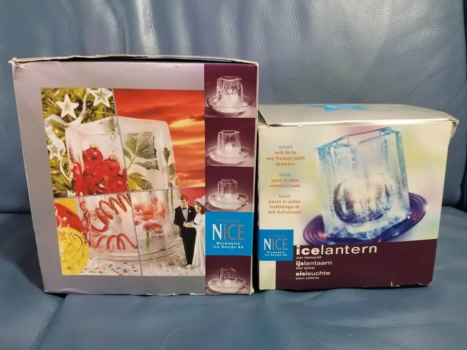 🌟 Ice Lantern Moulds – 2 Sizes (New, Never Used!) $15 for both!🌟 image indicator(2)