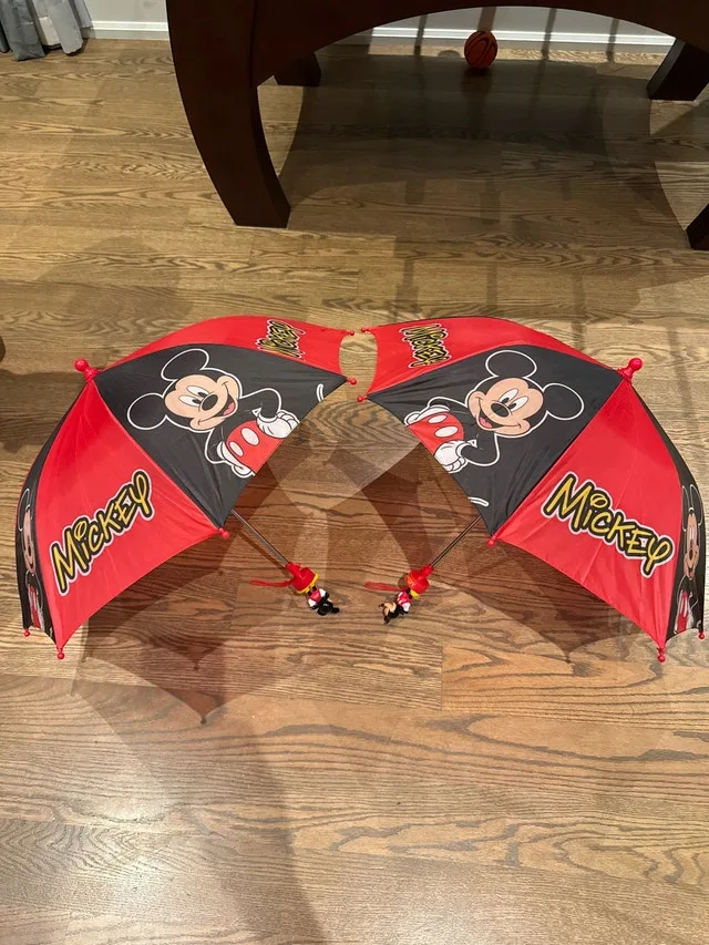2 x Mickey Mouse Umbrella