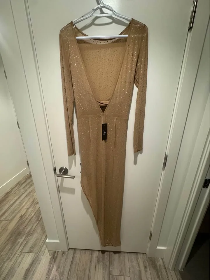 Rhinestone Christmas / New Years Party Dress image indicator(2)