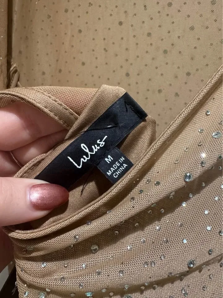 Rhinestone Christmas / New Years Party Dress image indicator(3)