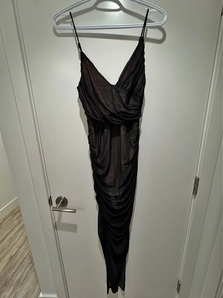 Mesh Christmas / New Years Party Dress
