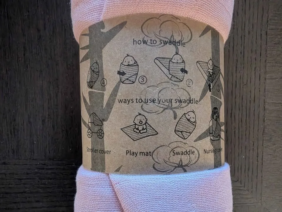 Brand New - Muslim swaddle blanket image indicator(2)