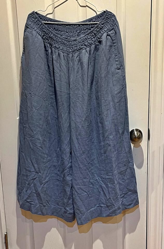 Old Navy Blue Wide Leg Pants