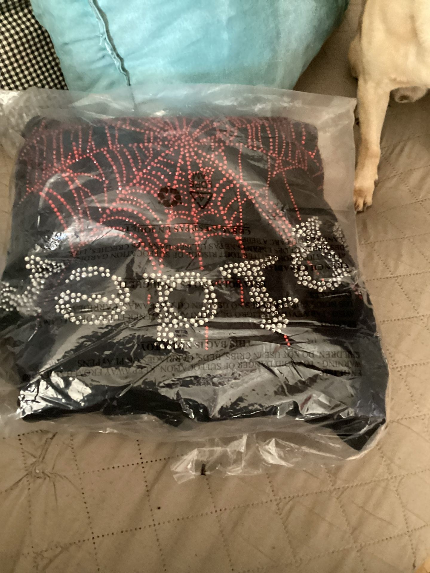 Sp5der Rhinestone small Hoodie V1 - photo 5