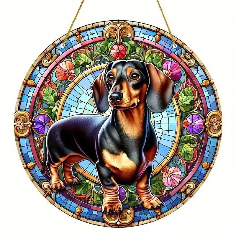 NEW Dachshund, Doodle & Bullydog Suncatchers