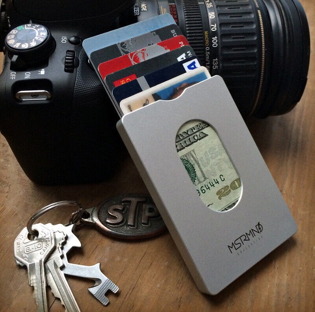 MSTRMND Micro Metal Wallet BNIB - photo 4