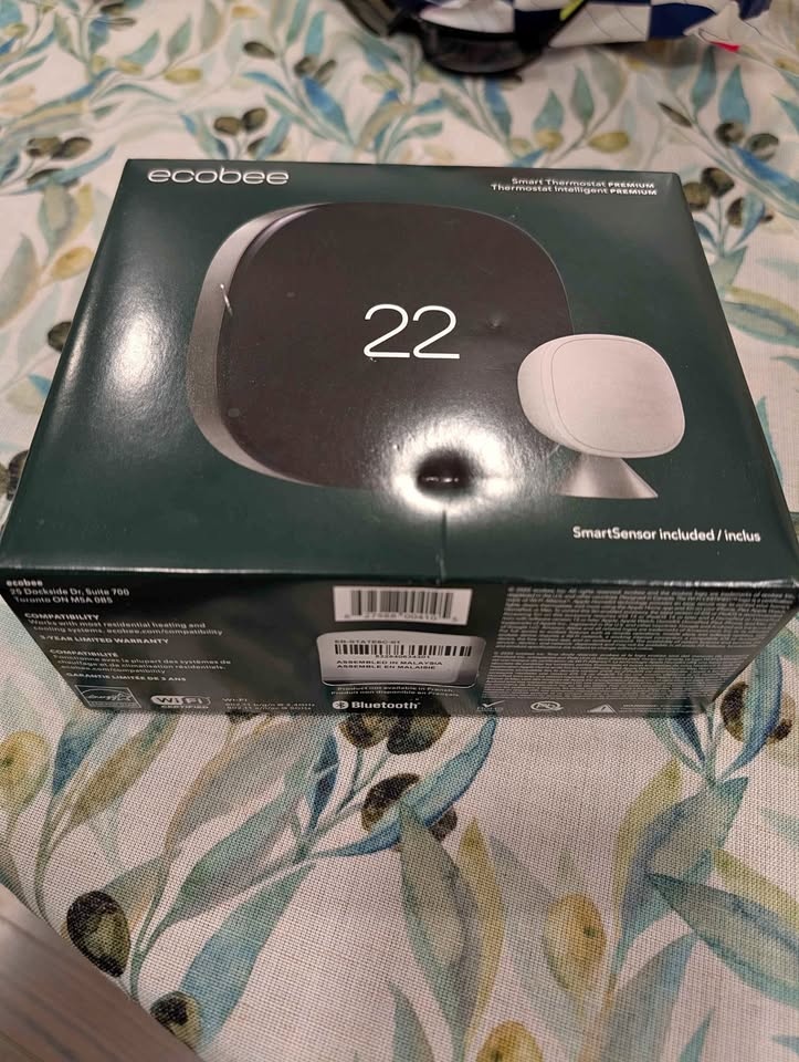 Ecobee New Smart Thermostat Premium
