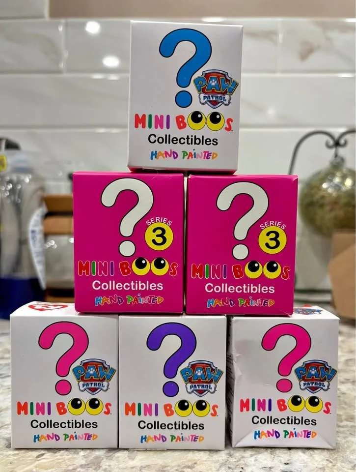 Paw Patrol Mini Boos Collectibles Series 3 - LOT of 6