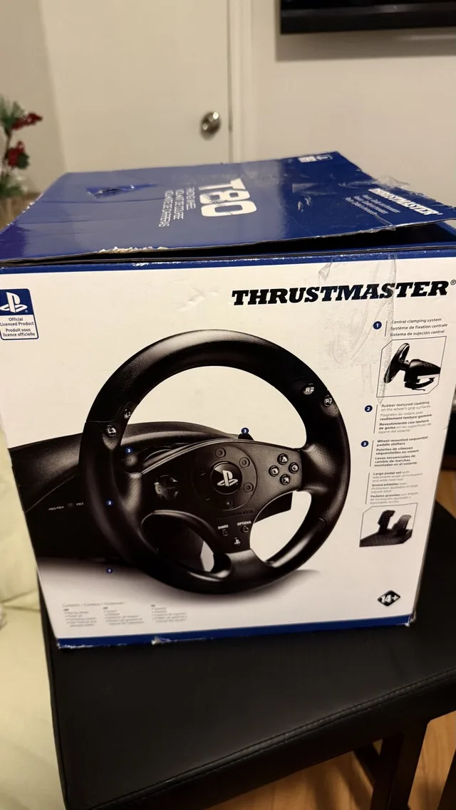 New T80 Thrustmaster 1 Year Warranty
