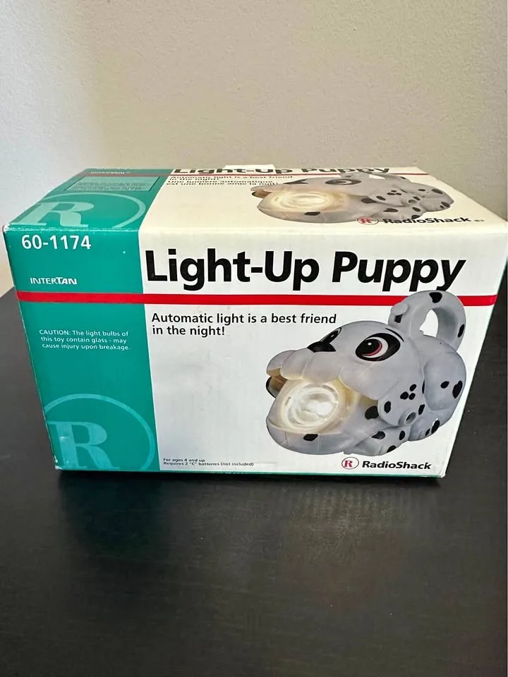 Vintage 1998 Radioshack Puppy Flashlight