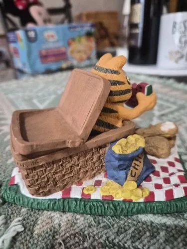 Vintage Garfield Gourmet Picnic Danbury Mint 1993 image indicator(4)