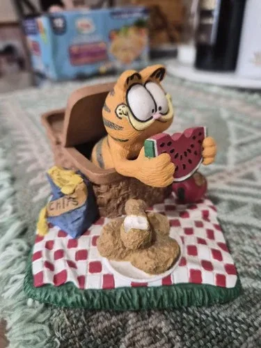 Vintage Garfield Gourmet Picnic Danbury Mint 1993 image indicator(5)