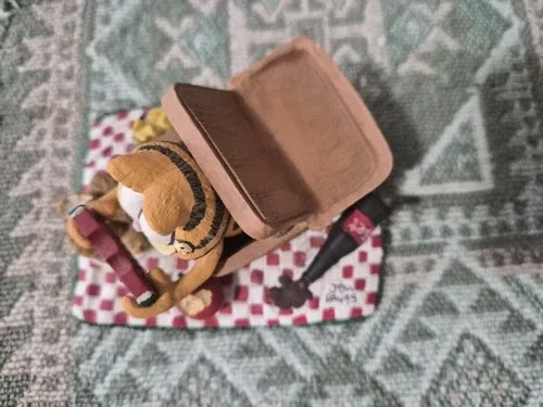 Vintage Garfield Gourmet Picnic Danbury Mint 1993 image indicator(6)