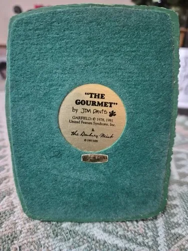 Vintage Garfield Gourmet Picnic Danbury Mint 1993 image indicator(7)