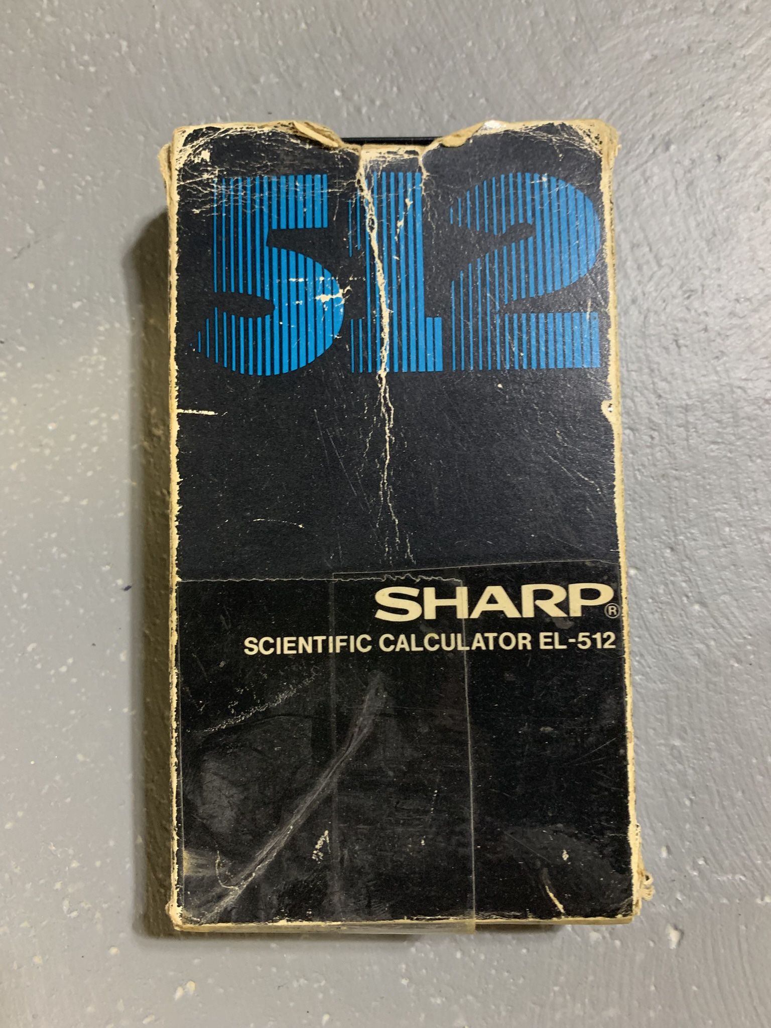 Vintage Open Box Sharp Scientific Calculator EL-512 - photo 2