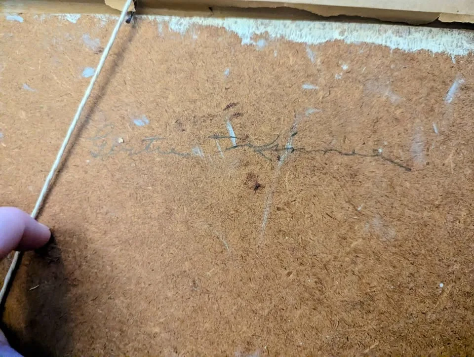 Vintage Floral Oil Painting (G.A. Kinnee) image indicator(4)