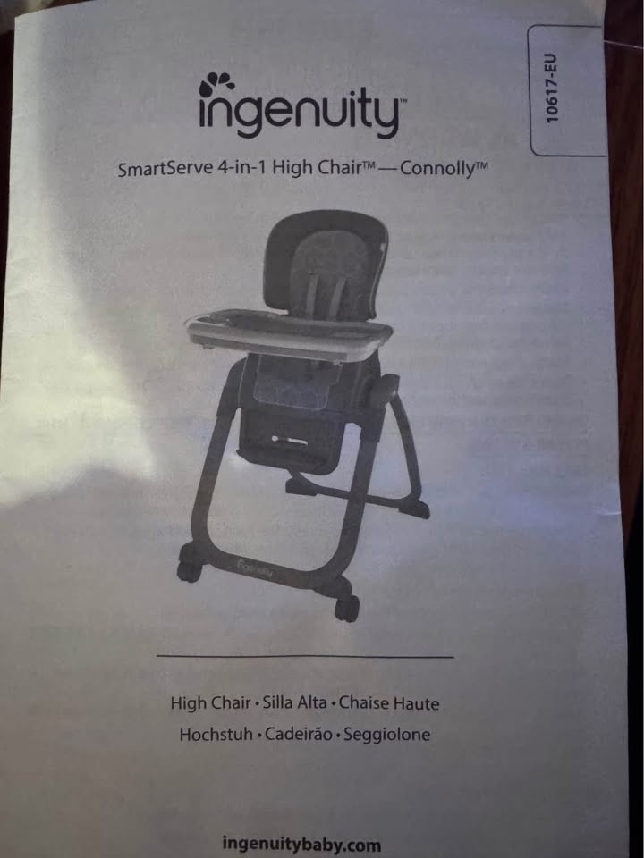 Like new Ingenuity 4 in 1 high chair - Connolly - photo 4