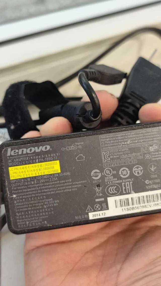 Lenovo laptop adapters