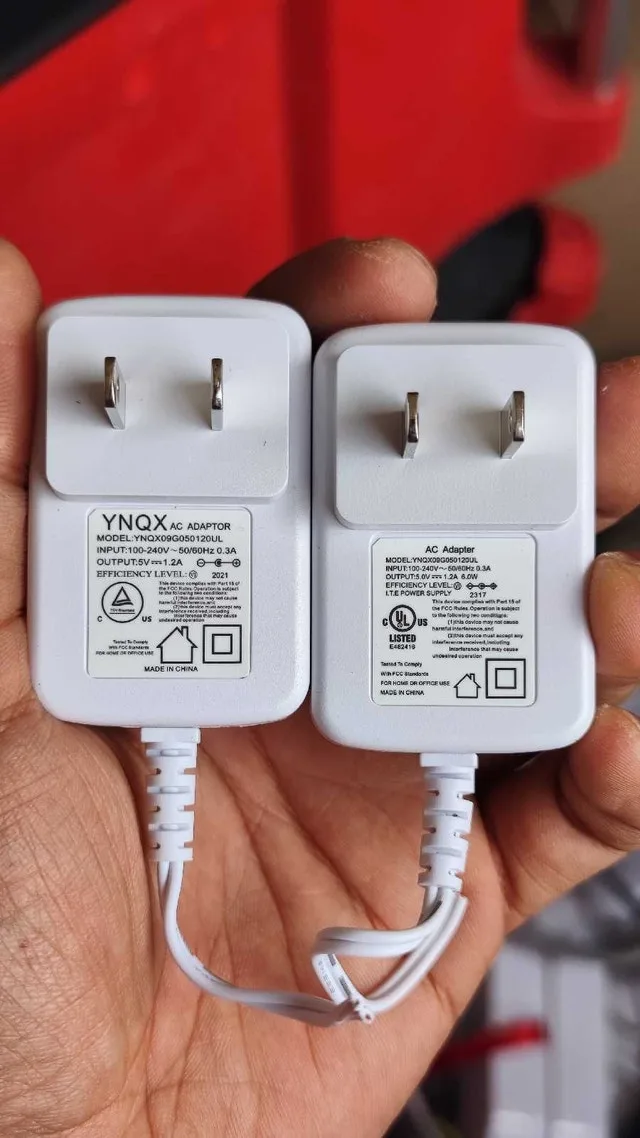 Power adapters 5v 1.2a