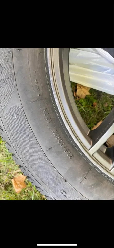 Winter Michelin tires with rim image indicator(5)