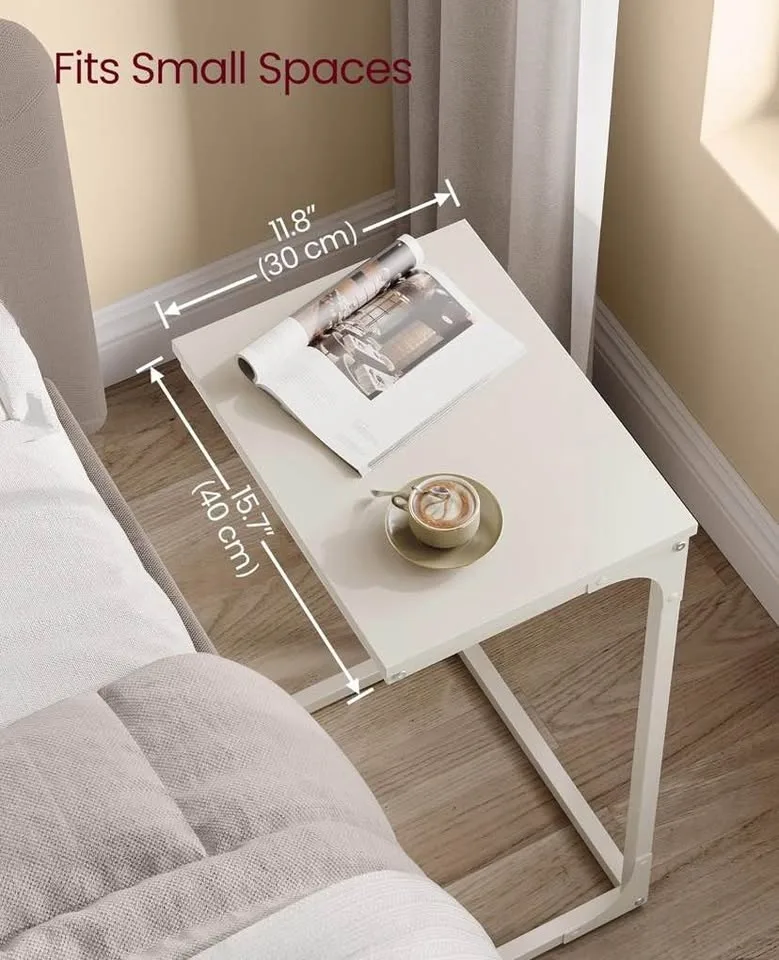 ✨ VASAGLE C-Shaped End Table – Stylish, Space-Saving! image indicator(3)