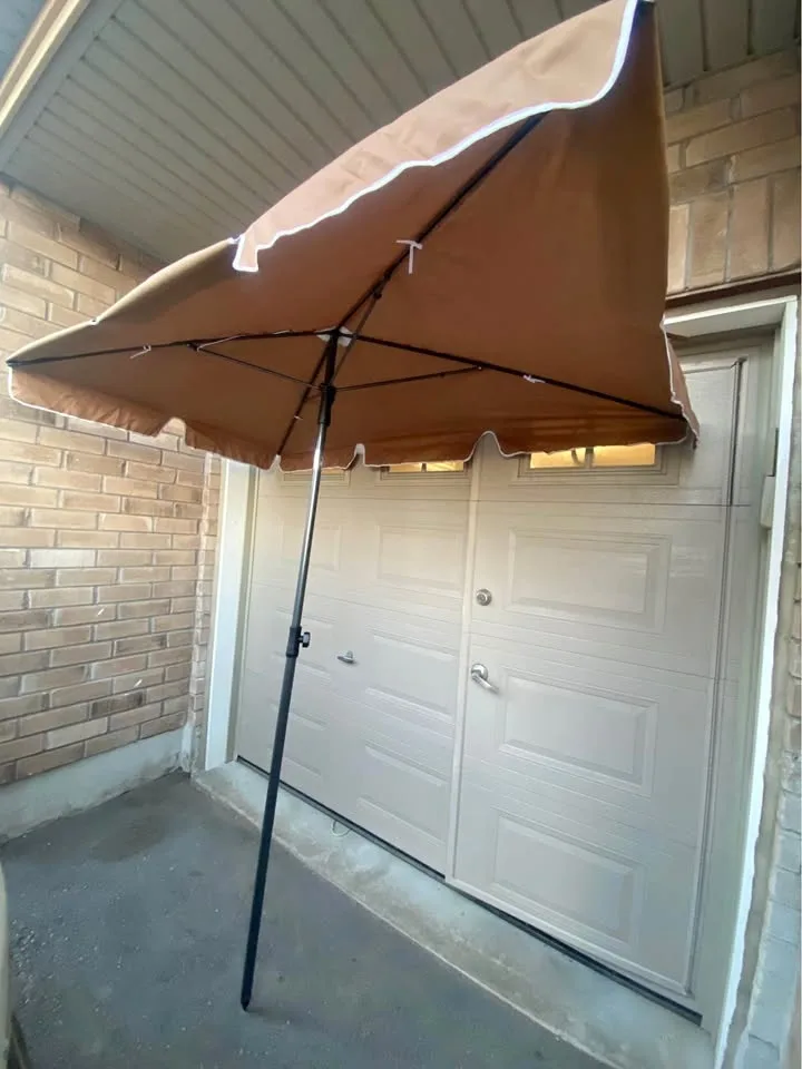 Outdoor Patio Umbrella - SONGMICS Parasol (200 x 125 cm)