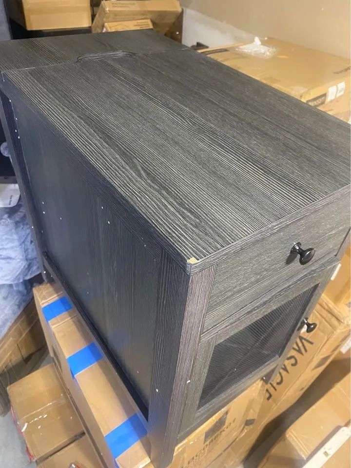 Modern Side Table with Charging Station ⚡ Brand New image indicator(4)