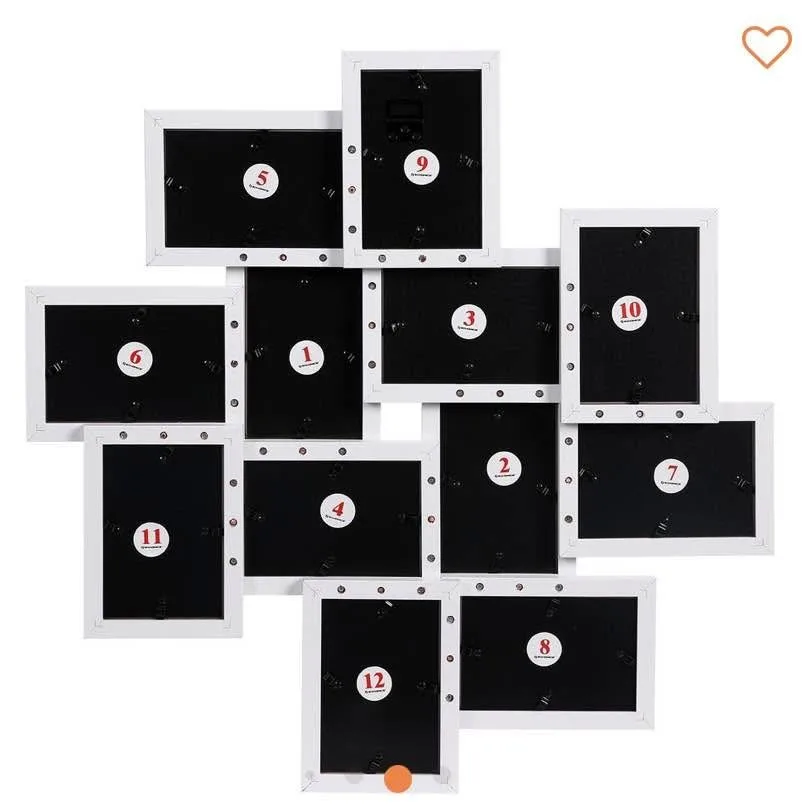 🚨 DEAL! 🚨 SONGMICS 12-Pack Picture Frames - no hardware image indicator(3)